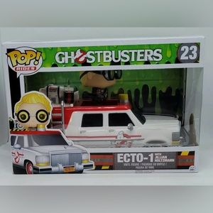 New Funko Pop! Rides Ecto-1 with Jillian Holtzman vinyl figure collectible